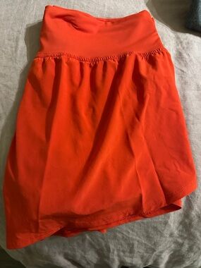 DSG Red High-Rise Athletic Short